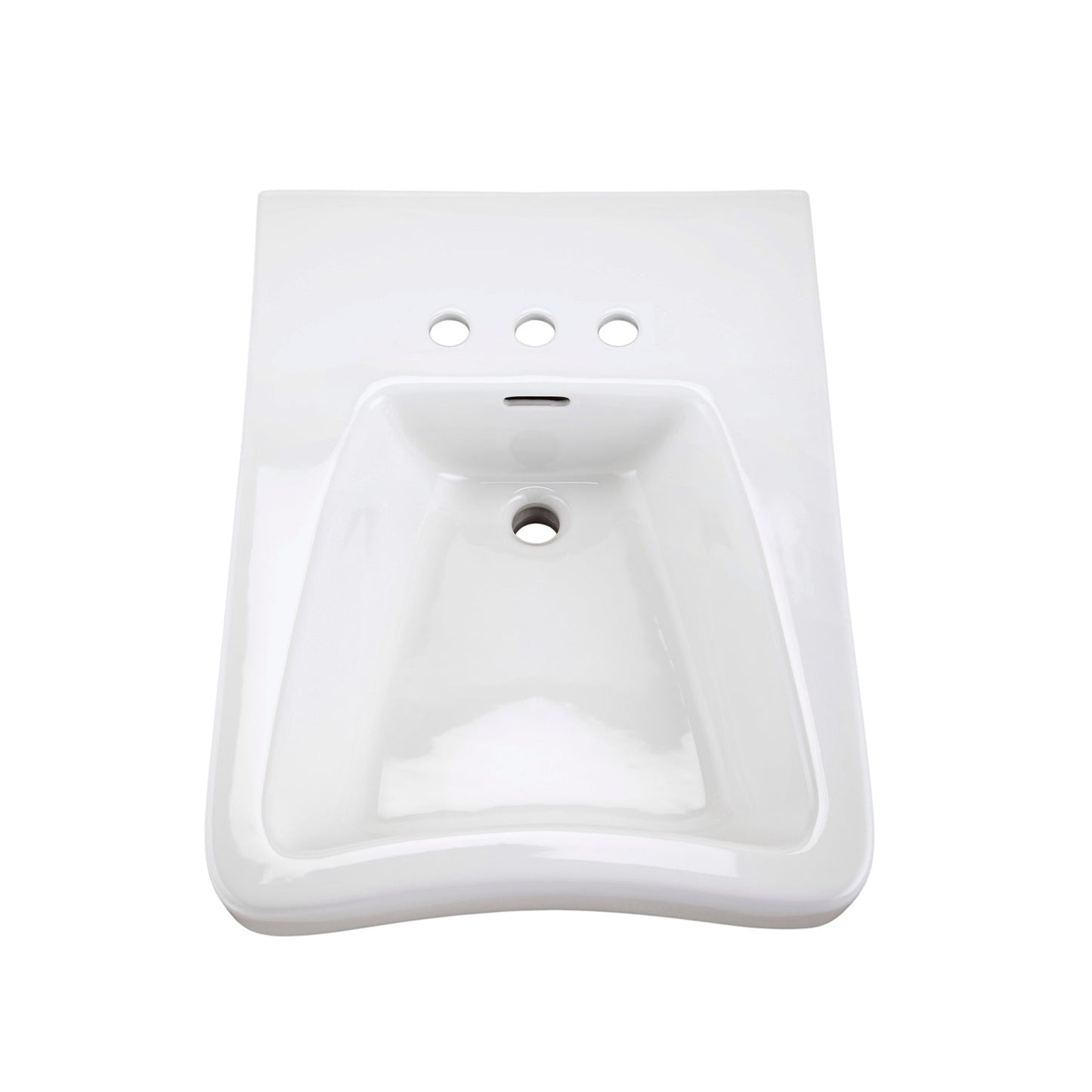 Gerber G0012464 Eaton Wheelchair Lav 27"x20" 4"CC White - White