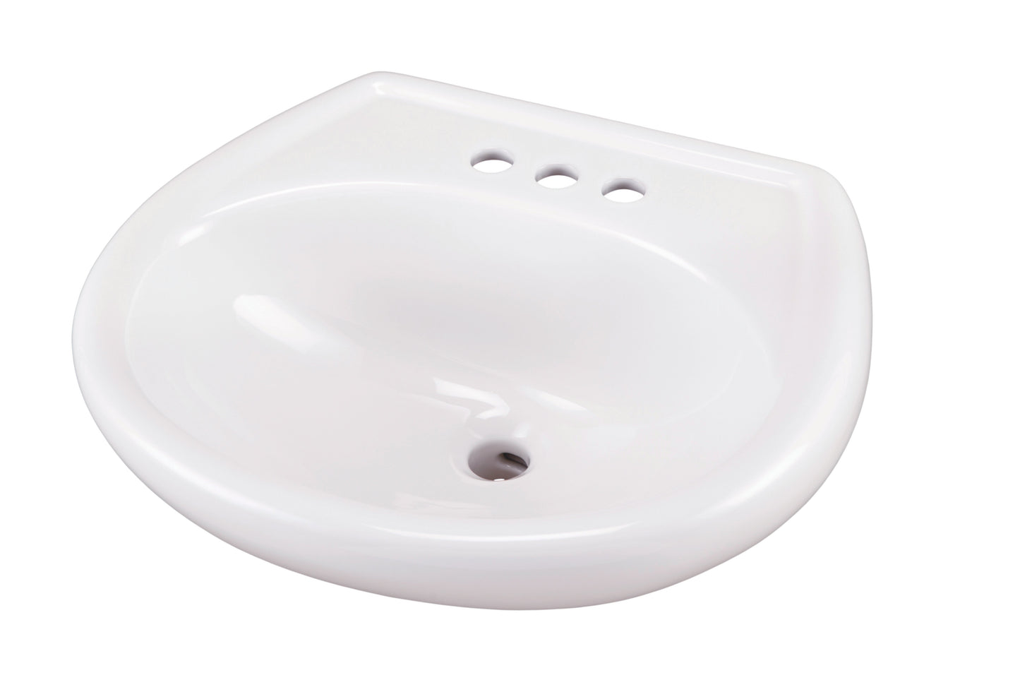 Gerber G0012504 Maxwell Petite Ped Top 20.5"x17.75" 4"CC White - White