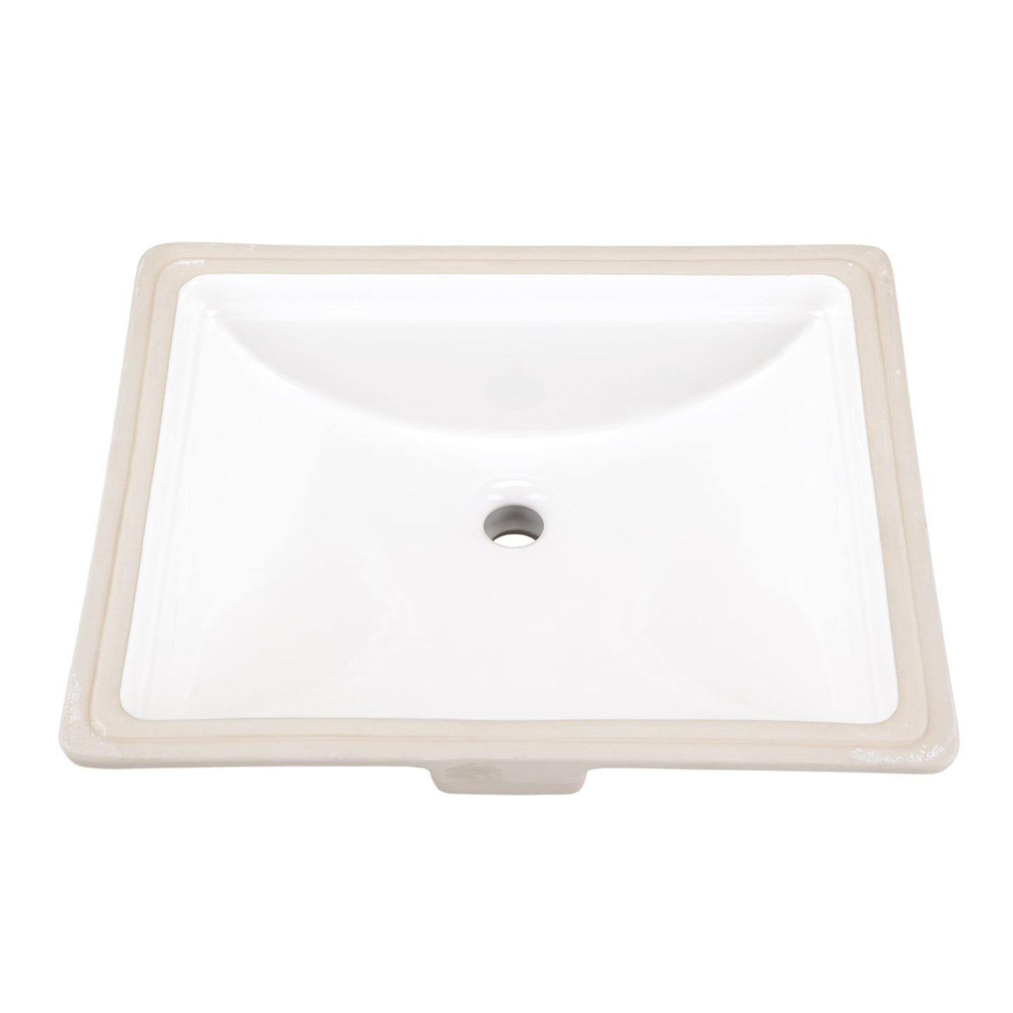 Gerber G0012760 Logan Square Standard Undercounter Lav 20.75"x17.38" White - White