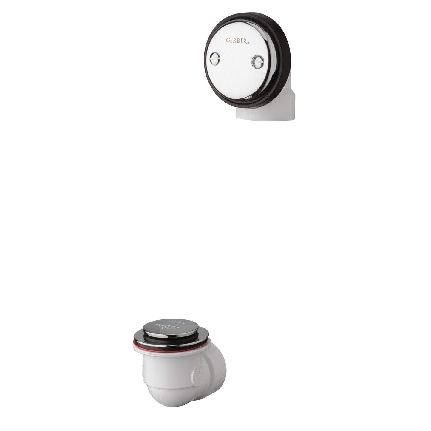 Gerber G0041642 Gerber Classics Schedule 40 ABS Auto Trip Drain Kit for Standard Tub Chrome - Chrome