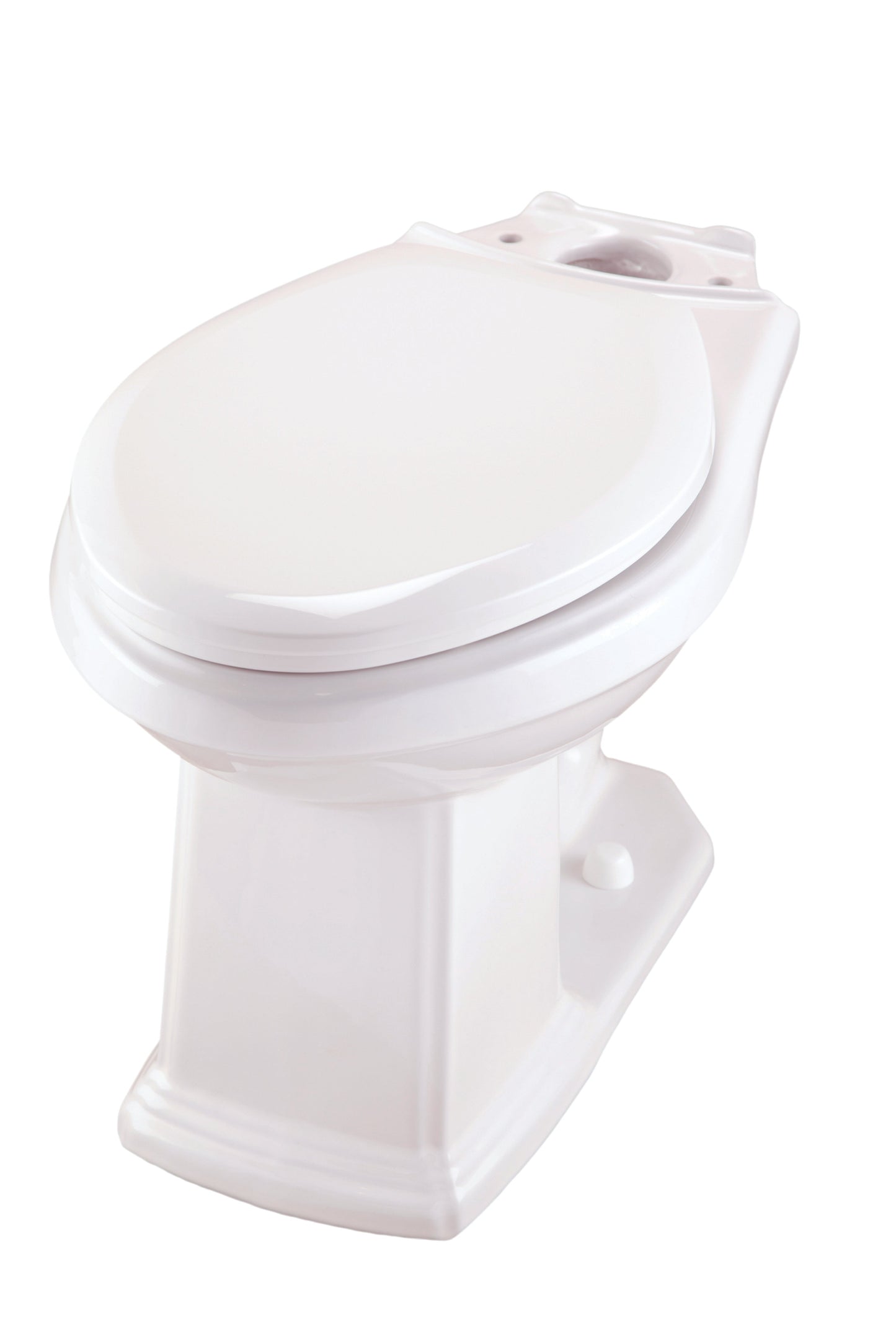 Gerber GHE21538 Logan Square 1.28gpf ADA Elongated Bowl White - White