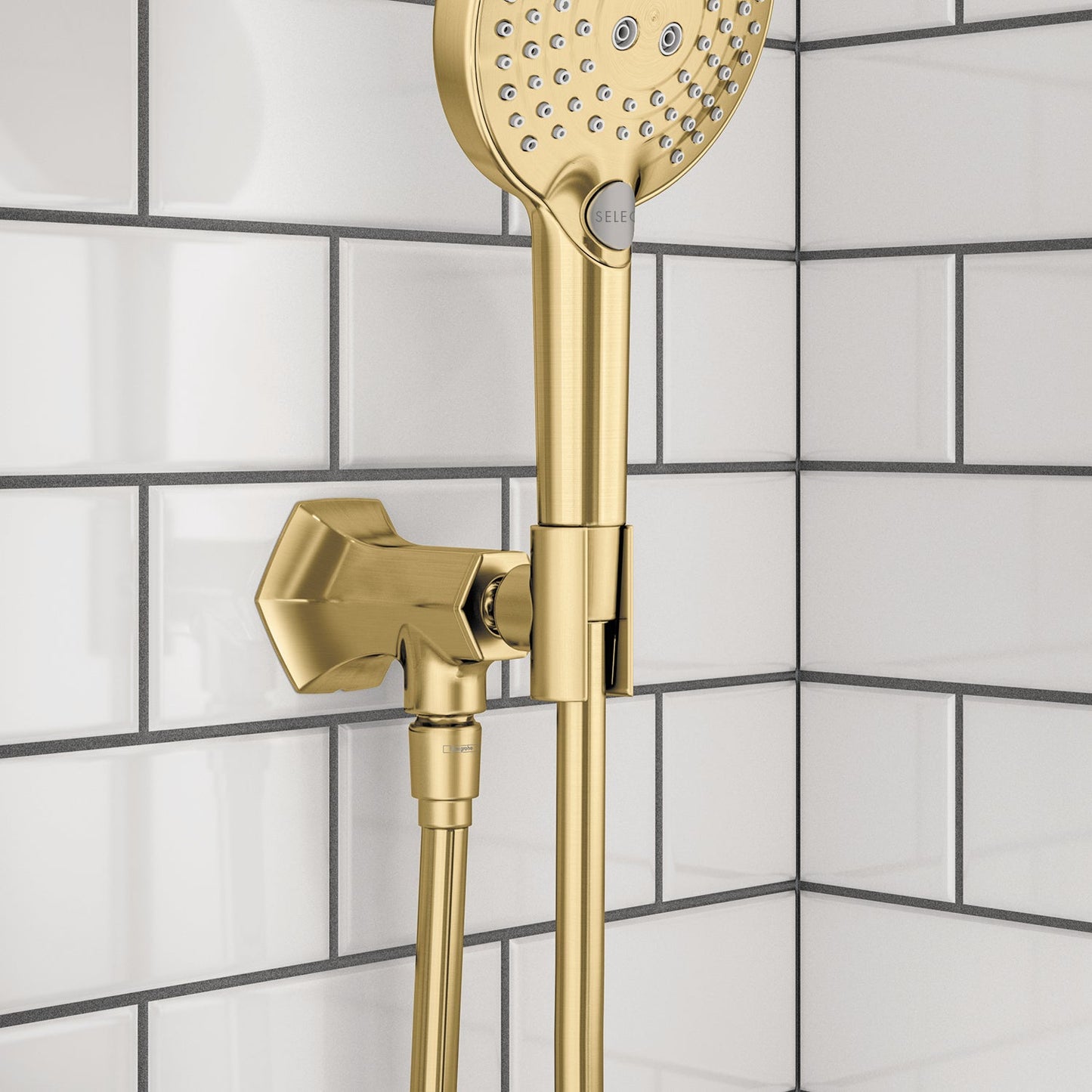 hansgrohe Locarno Handshower Holder with Outlet