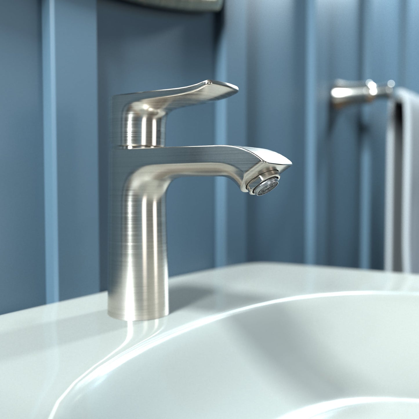 hansgrohe Metris Single-Hole Faucet 110 with Pop-Up Drain, 1.2 GPM
