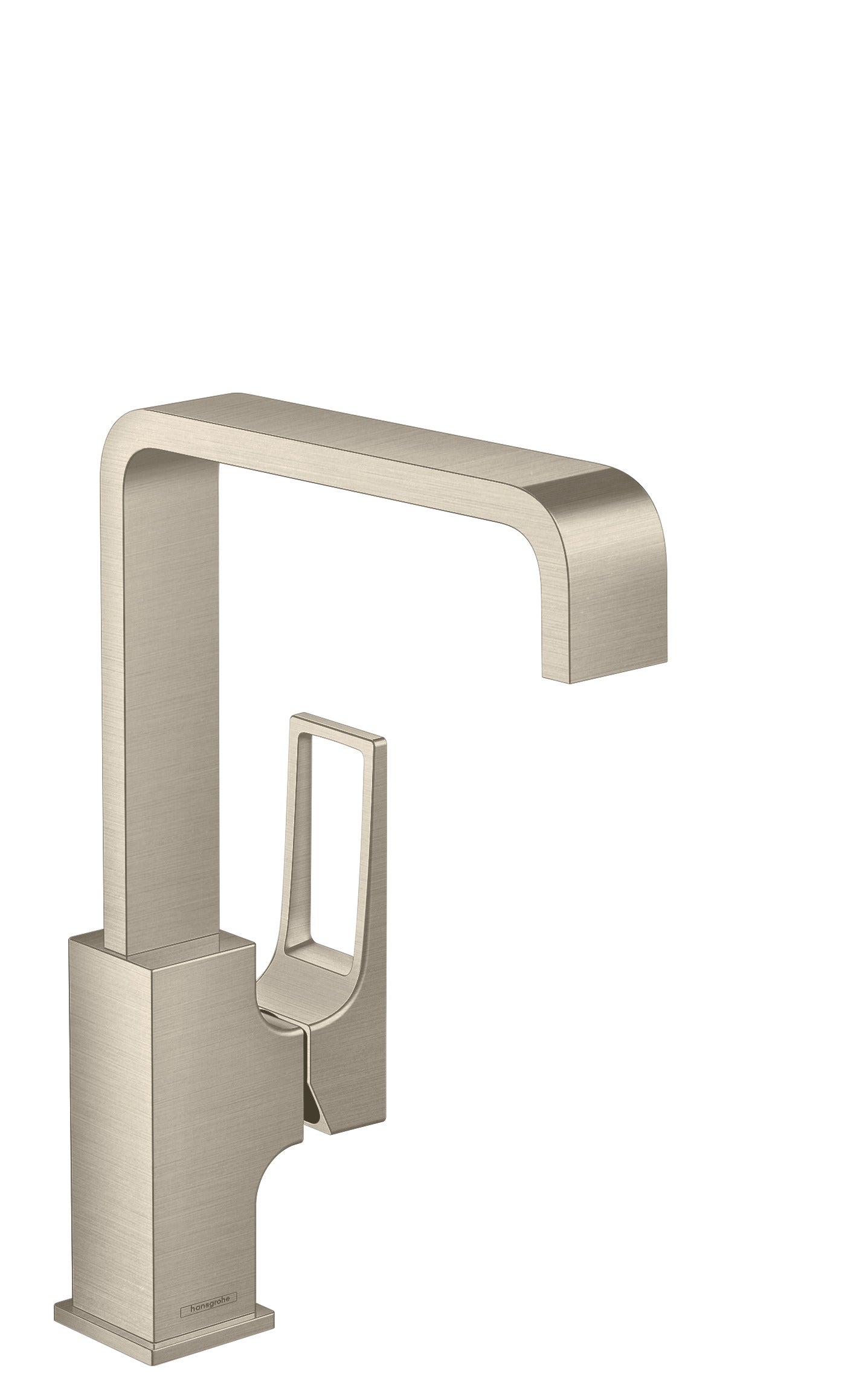 hansgrohe Metropol Single-Hole Faucet 230 with Loop Handle and Swivel Spout, 1.2 GPM