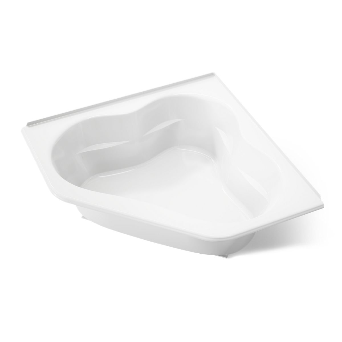 KOHLER K-1161-F Tercet 60" x 60" corner bath