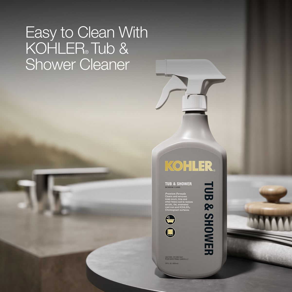 KOHLER K-1163-S1 Sunward 60" x 42" drop-in bath
