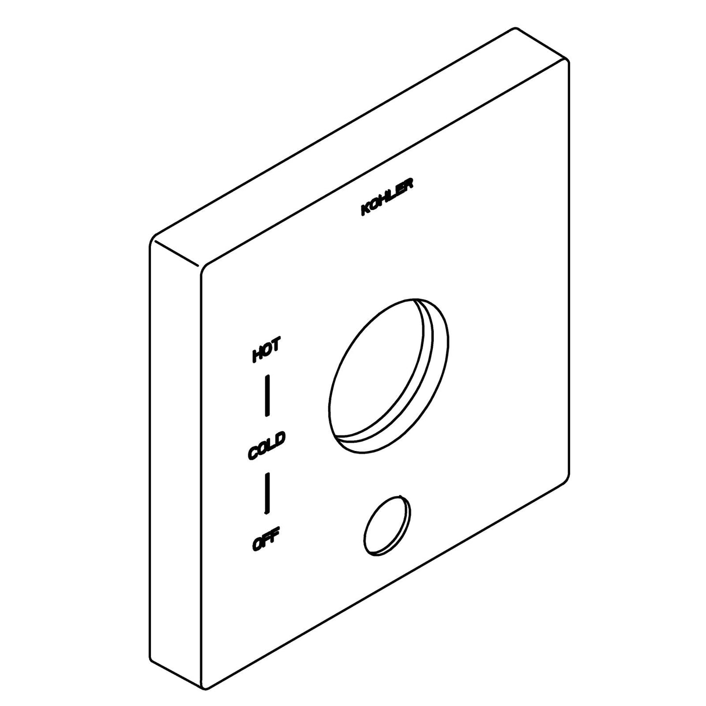 KOHLER K-1224551 Escutcheon