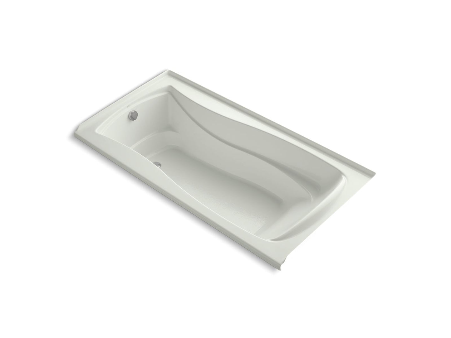 KOHLER K-1259-LW Mariposa 72" x 36" alcove bath with Bask heated surface, left drain
