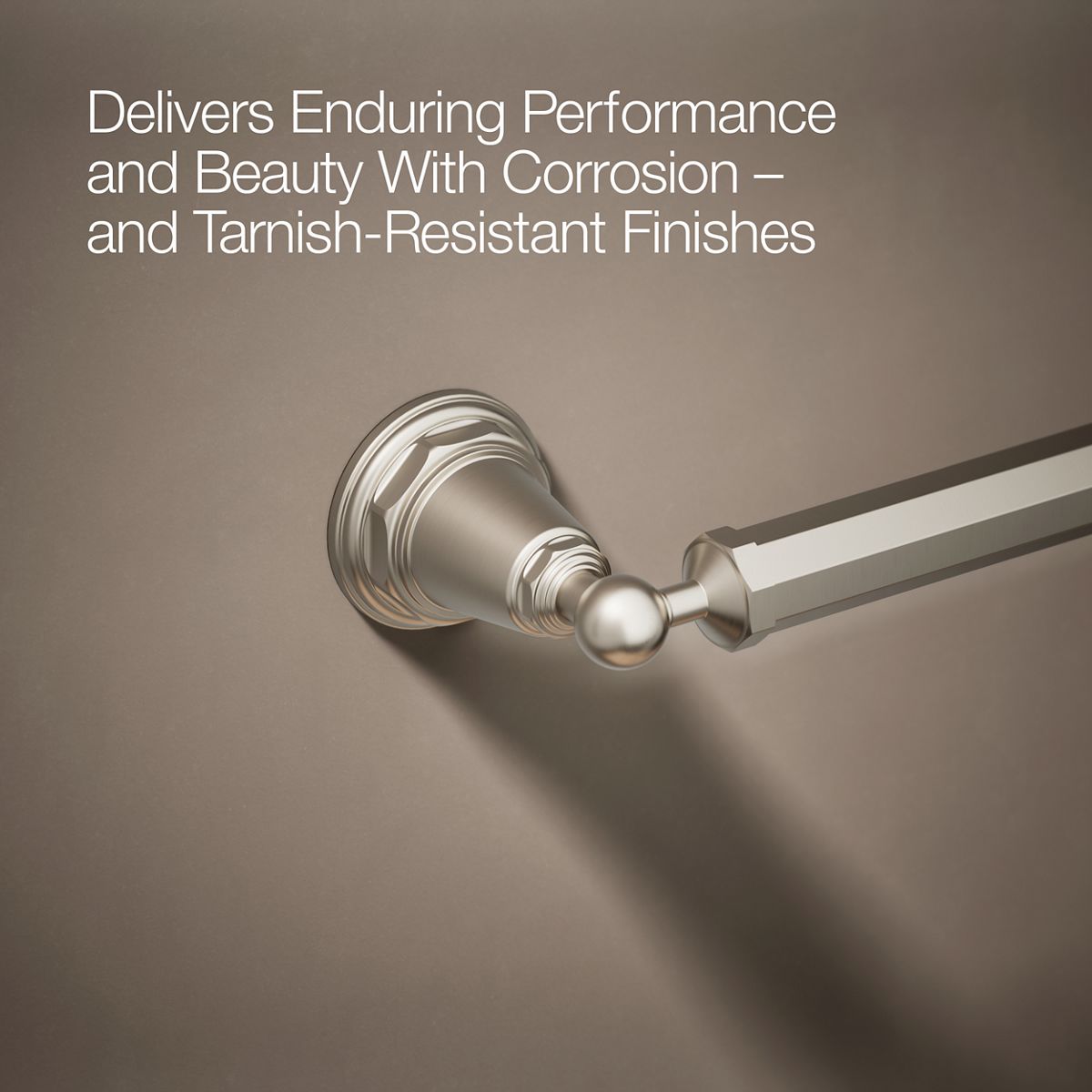 KOHLER K-13108 Pinstripe 18" towel bar