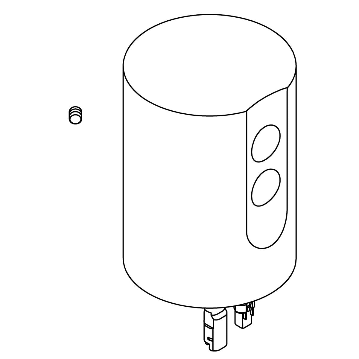 KOHLER K-1388286 Cover Assembly, Tripoint 1.0 Gpf Urinal, polished chrome