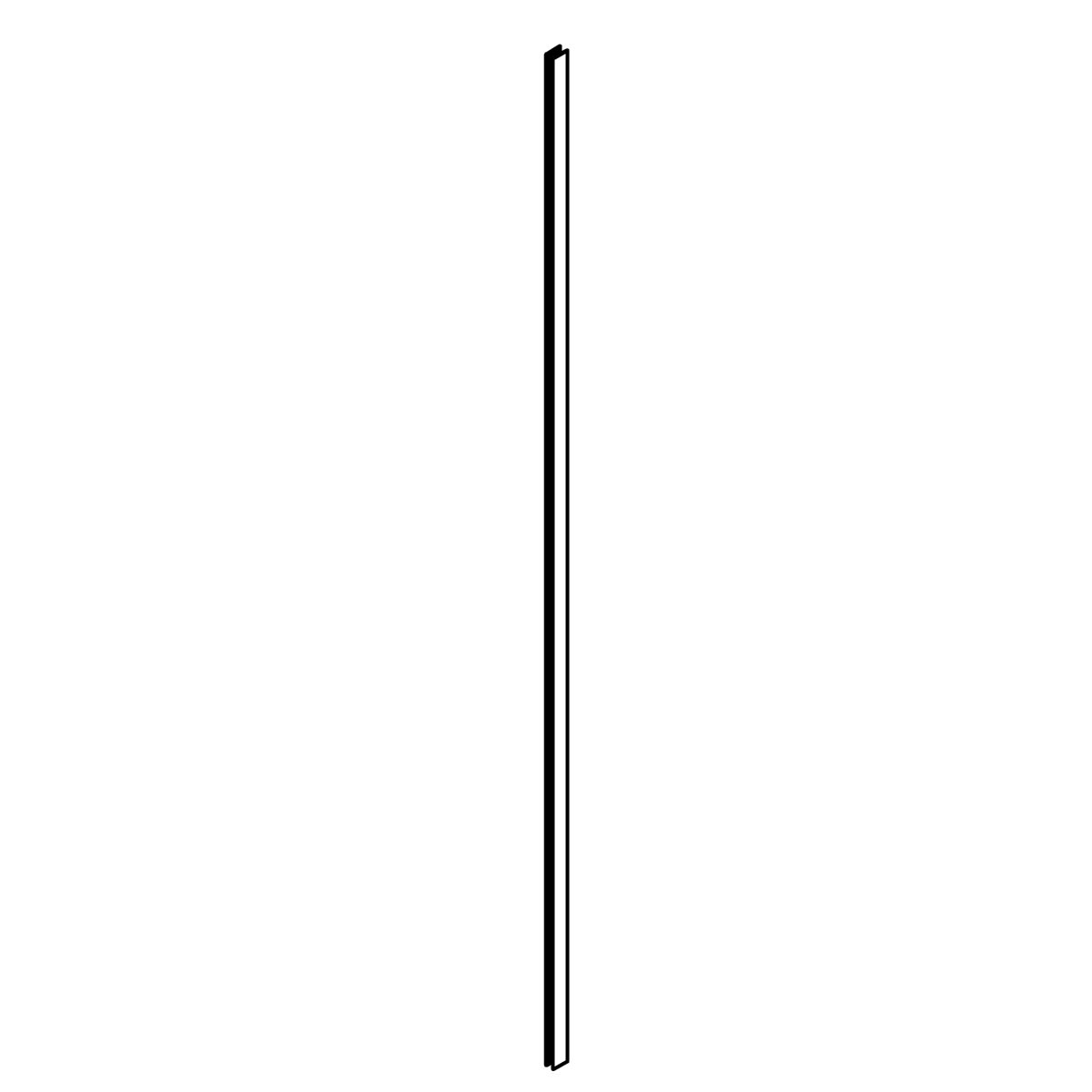 KOHLER K-1407474-02 1407473 Wall Jamb Cover 58.500", vibrant brushed moderne brass