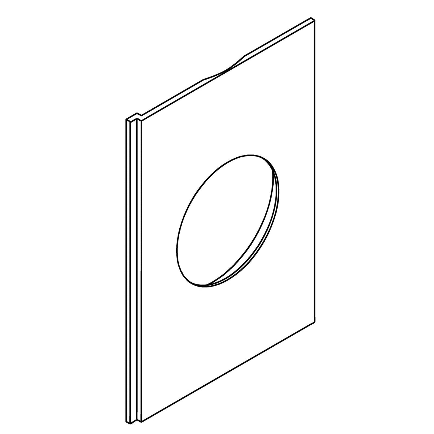KOHLER K-1413575 Icon Trim Plate
