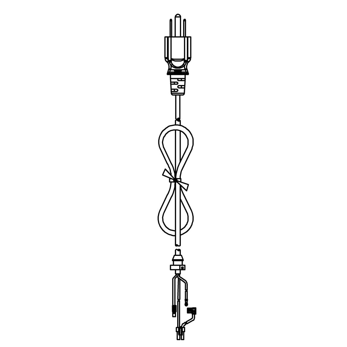KOHLER K-1427295 430 Pa Power Cord, white