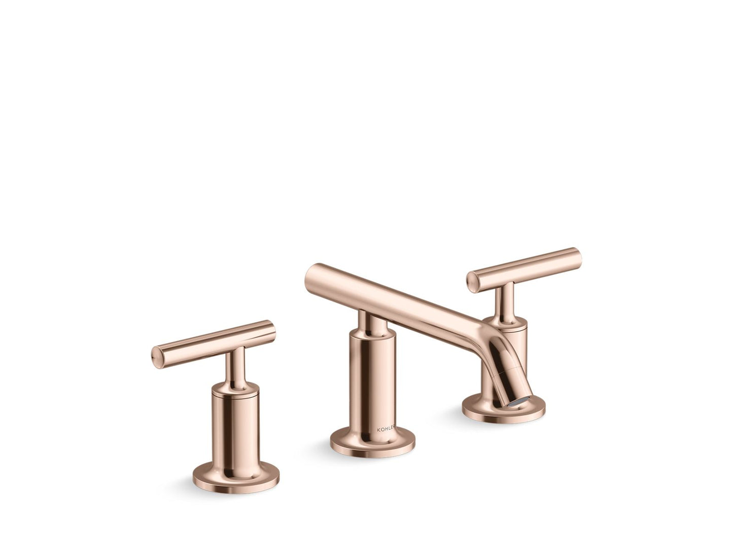 KOHLER Purist Widespread bathroom sink faucet with Lever handles, 1.2 gpm