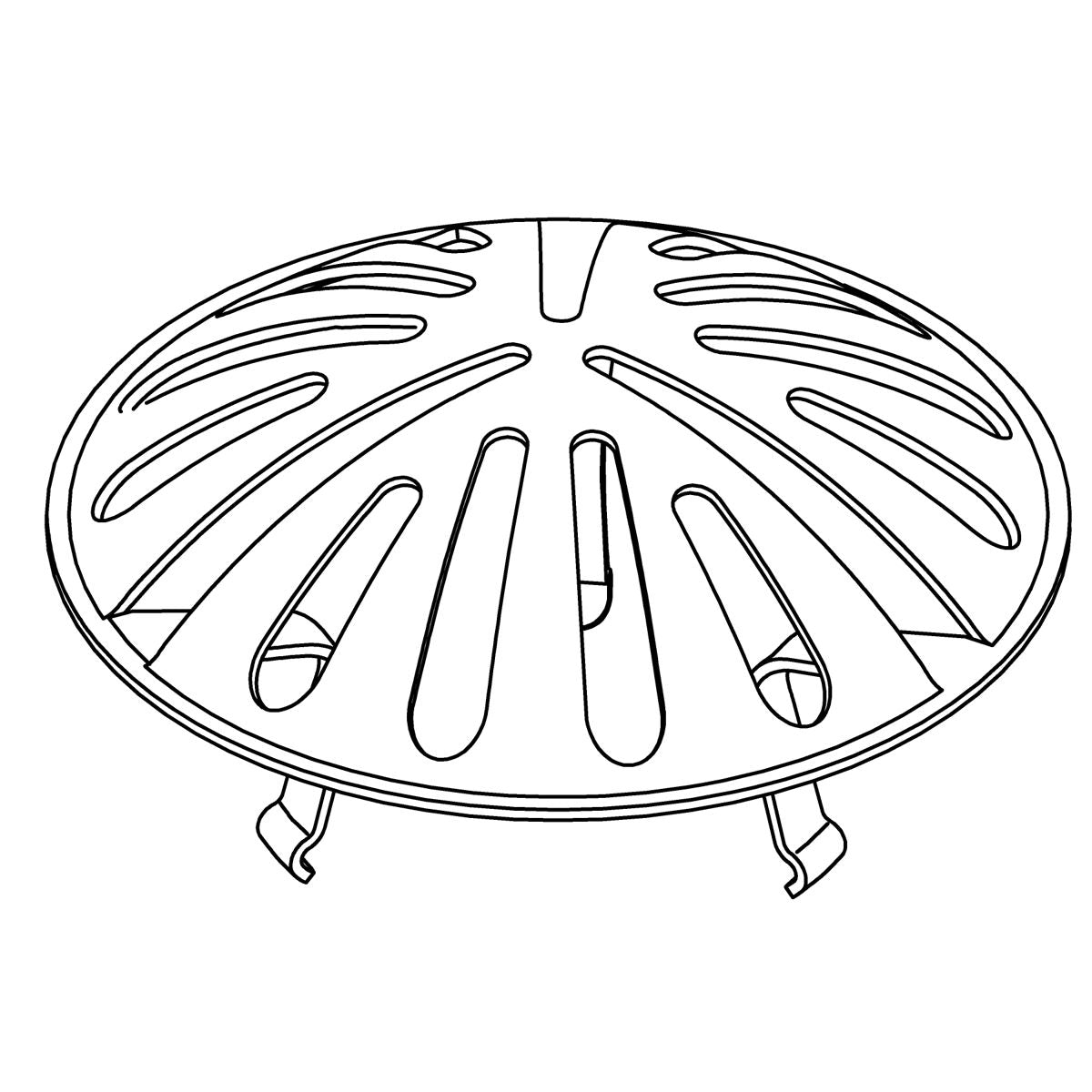 KOHLER K-1444031 DOMED STRAINER, LOW PROFILE