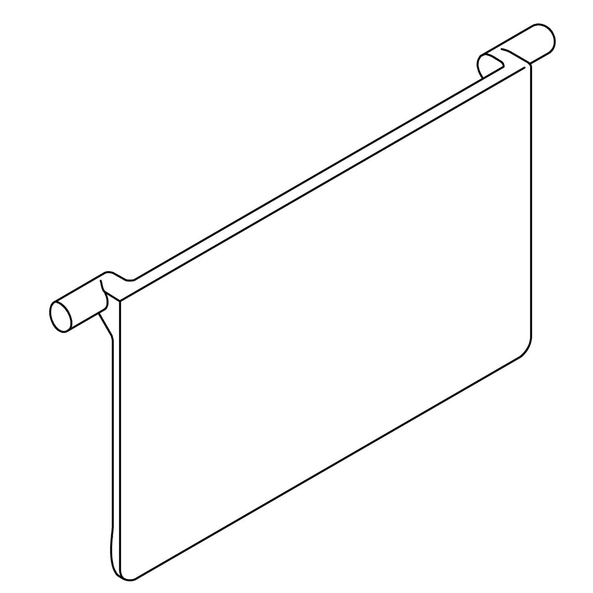 KOHLER K-1468243 Dryer Door, white