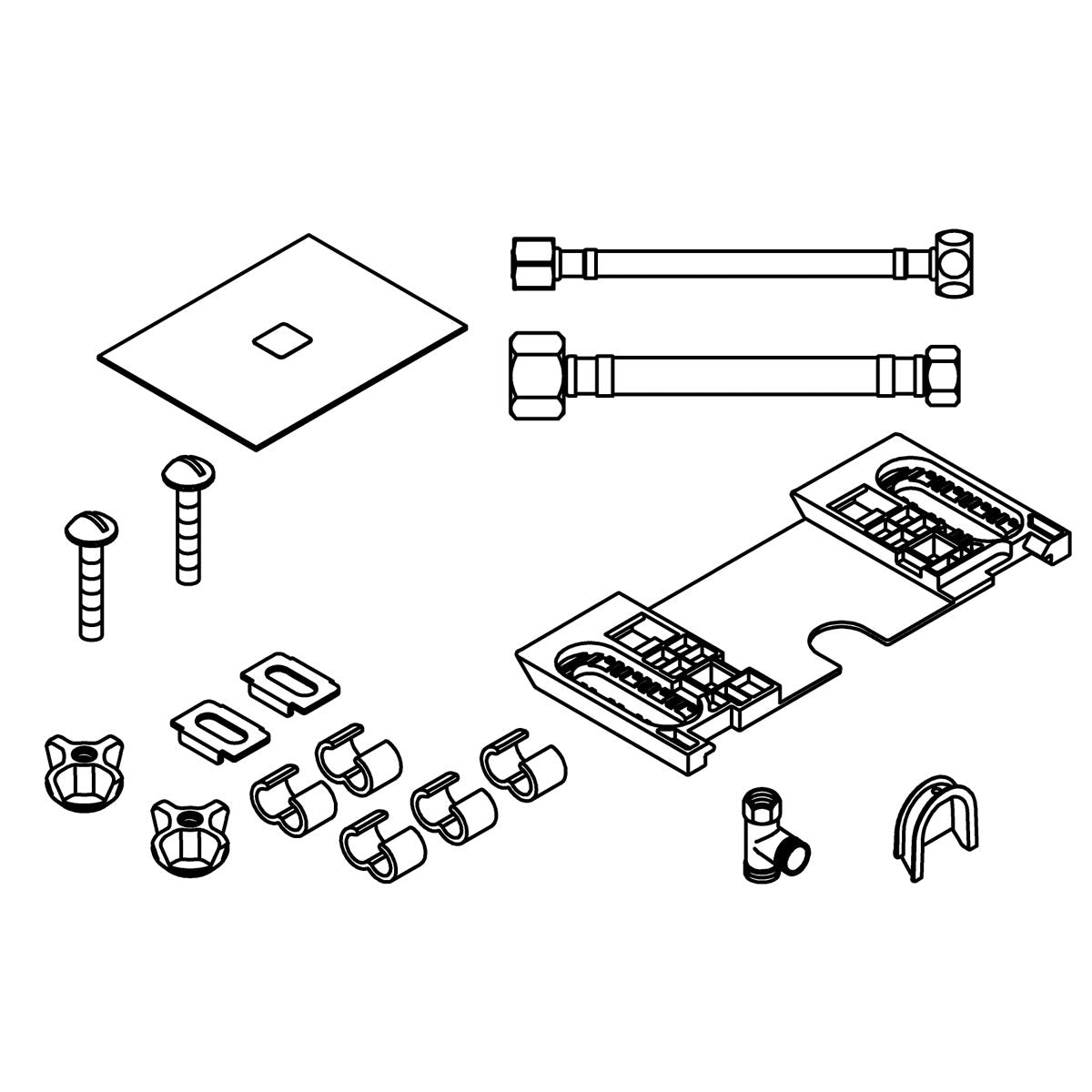 KOHLER K-1494671 Accessories, black black