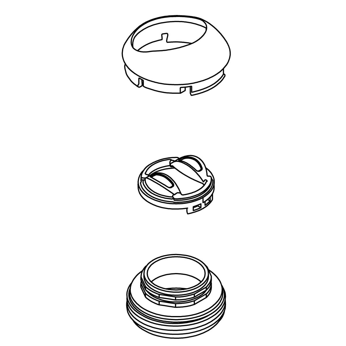 KOHLER K-1539120 Bonnet Assembly, vibrant brushed moderne brass