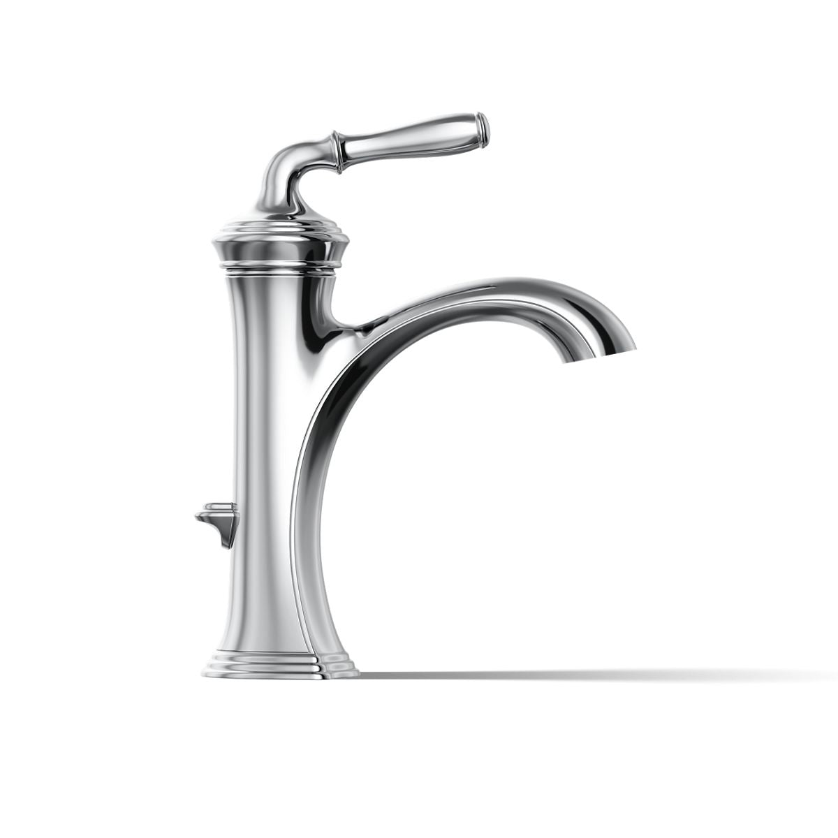 KOHLER K-193-4 Devonshire Single-handle bathroom sink faucet, 1.2 gpm