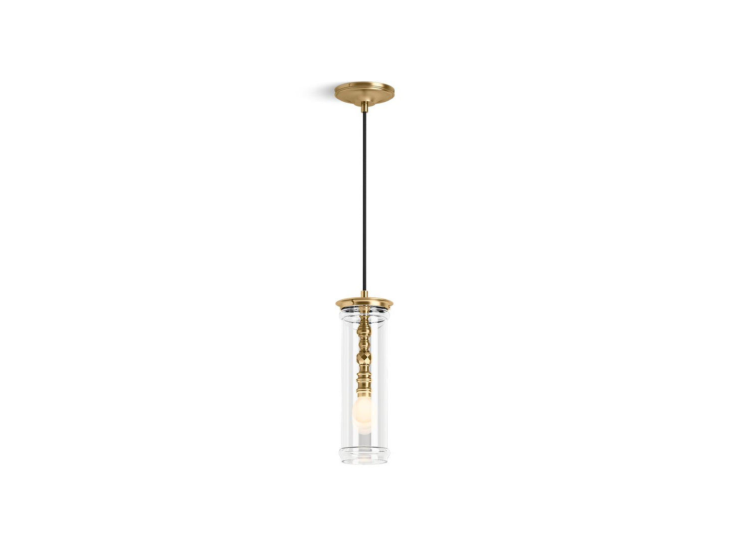 3/4 view of product with light on