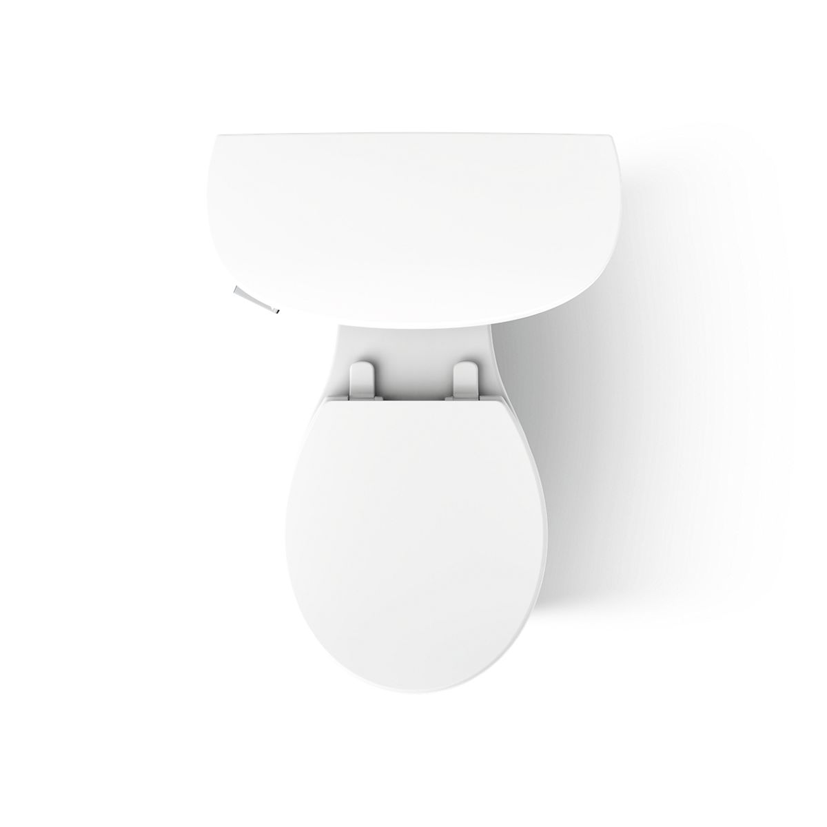 KOHLER K-25097-0 K-25097 Kingston Two-piece Round-front 1.28 GPF Toilet, white - view 5