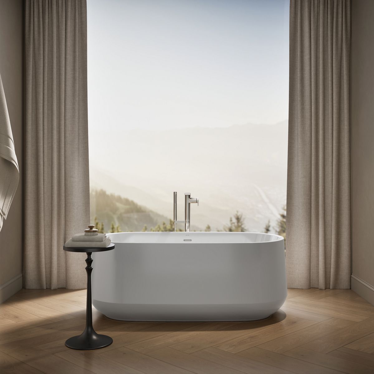 KOHLER K-25984 Ceric 60" x 29" freestanding bath