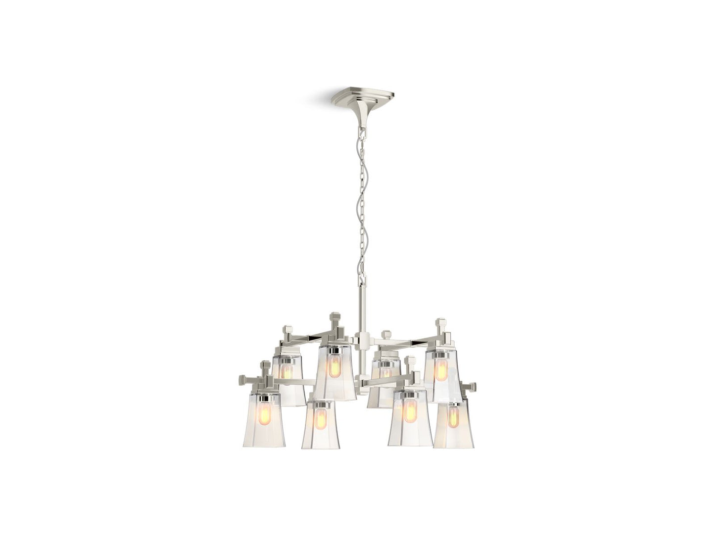 3/4 view of product with light on