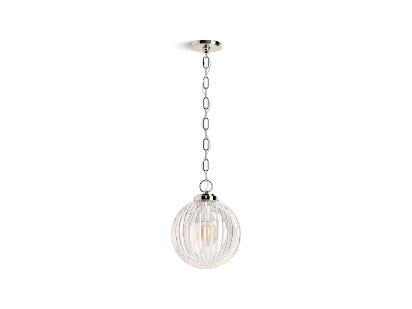 3/4 view of product with light on
