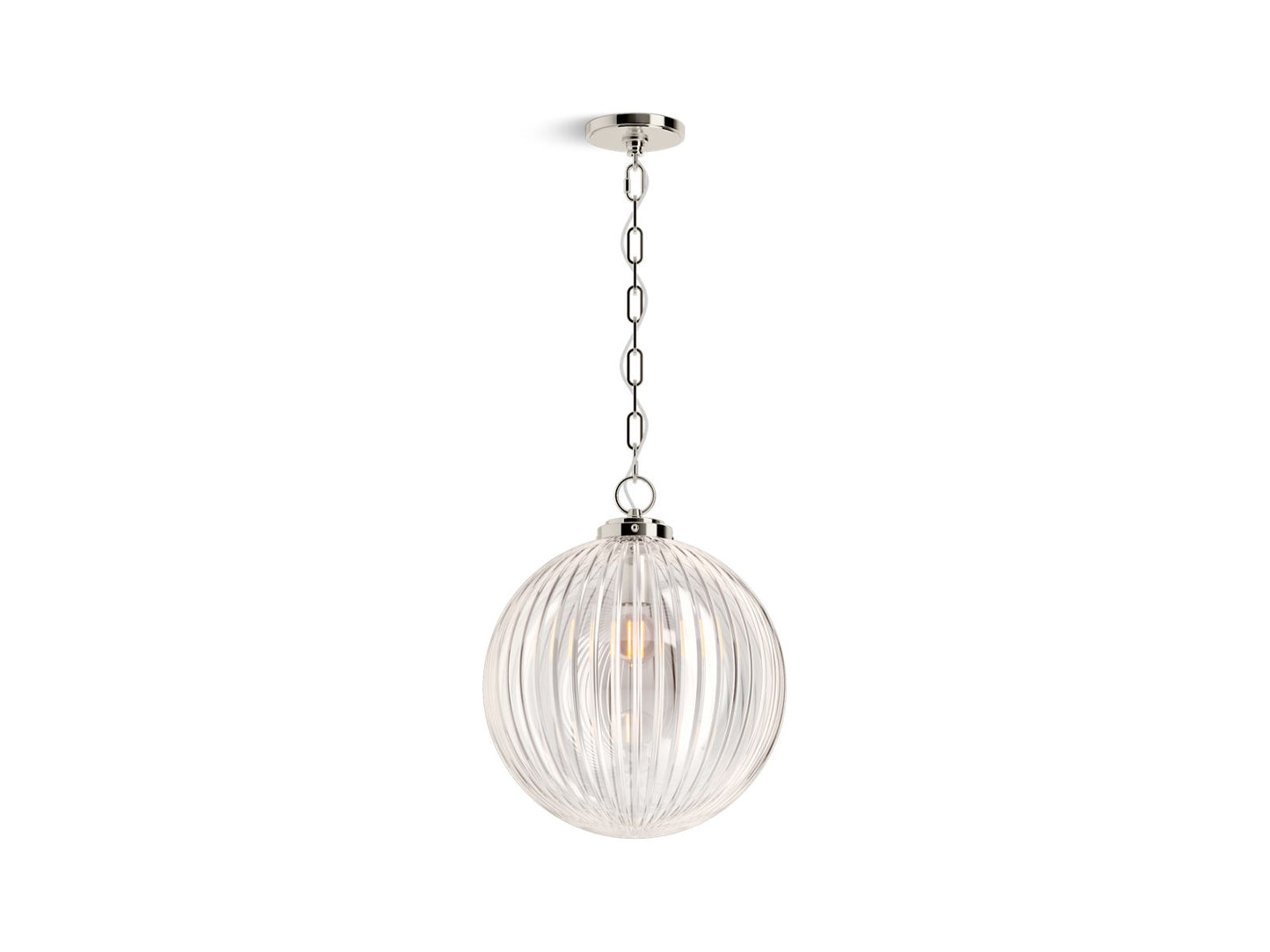 3/4 view of product with light on