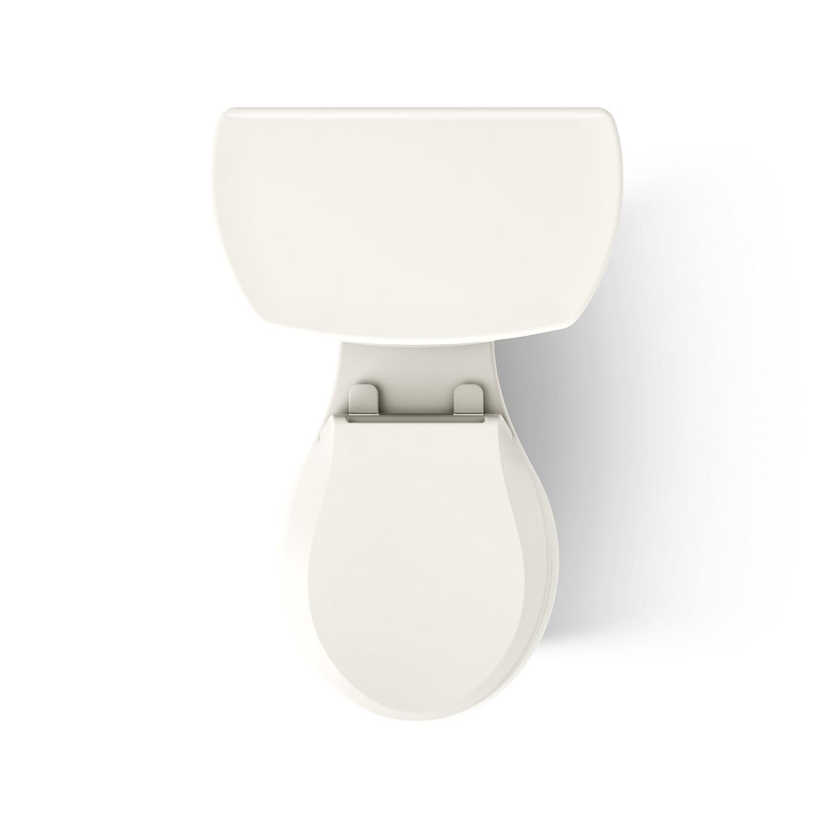 KOHLER K-3947-UT Wellworth Two-piece round-front 1.28 gpf toilet with tank cover locks, insulated tank and 14" rough-in,...