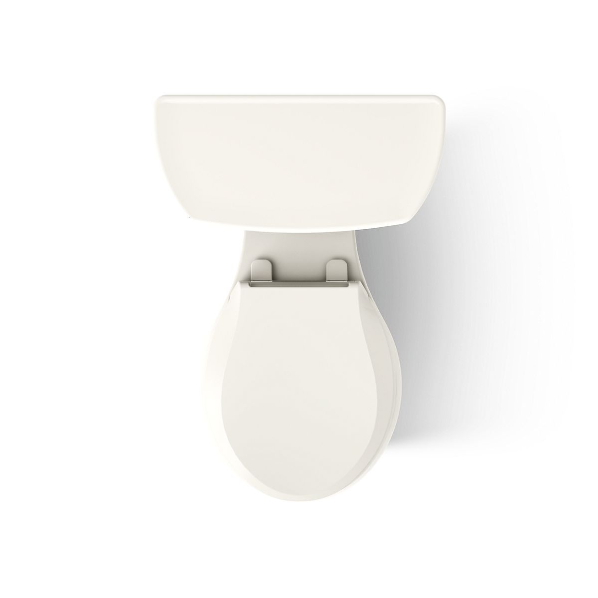 KOHLER K-3997-RZ Wellworth Two-piece round-front 1.28 gpf toilet with right-hand trip lever, tank cover locks, and...