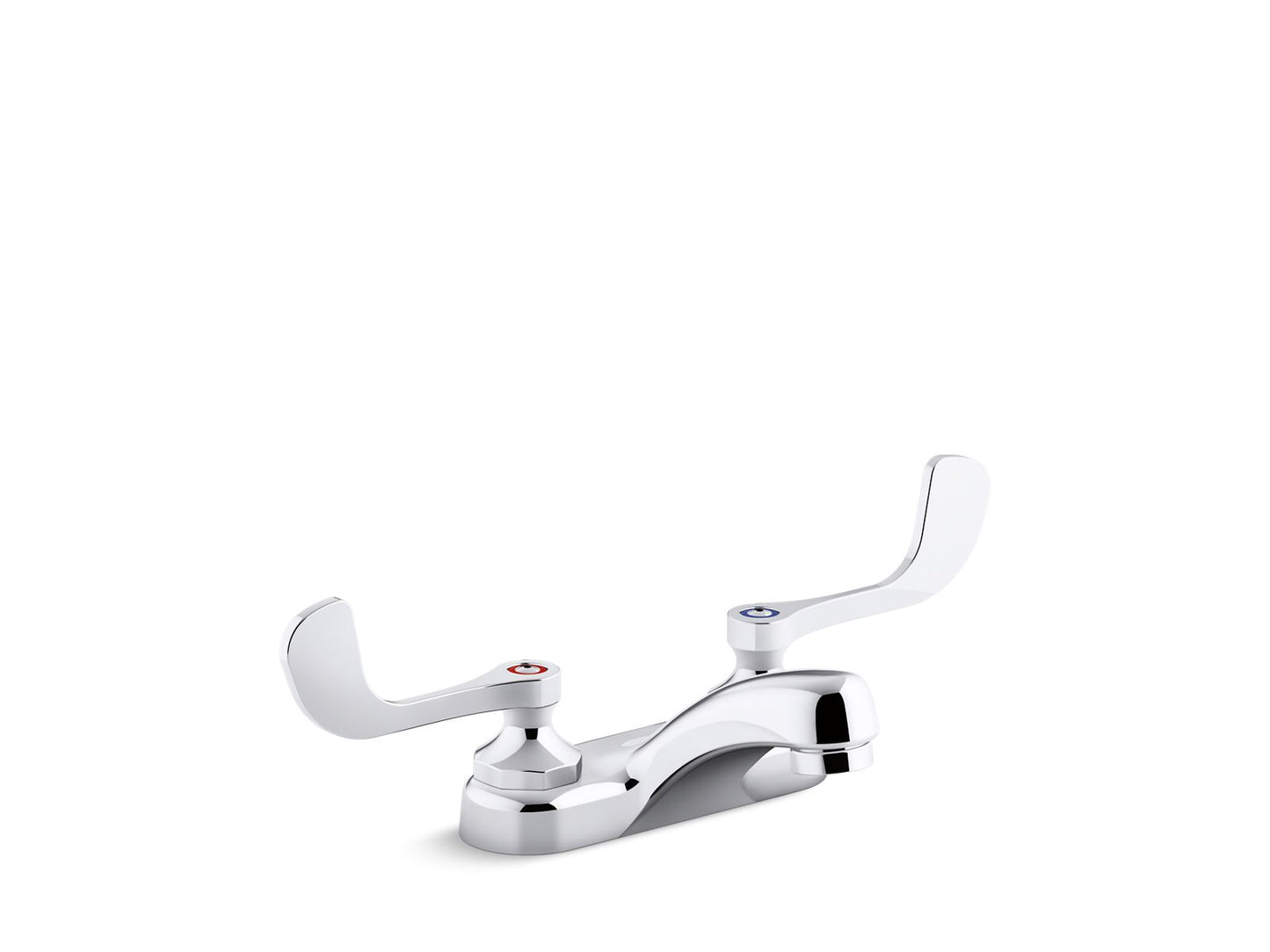 KOHLER K-400T20-5AKA Triton Bowe 1.0 gpm centerset bathroom sink faucet with aerated flow and wristblade handles, drain not included