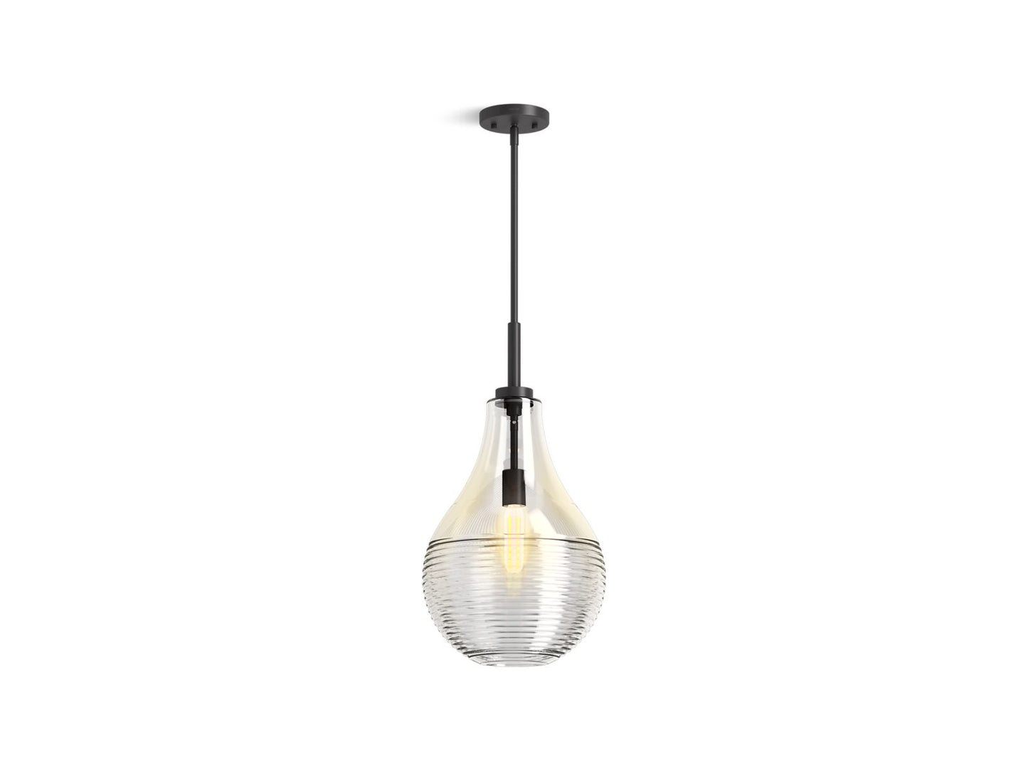 KOHLER Simplice™ 12" teardrop pendant