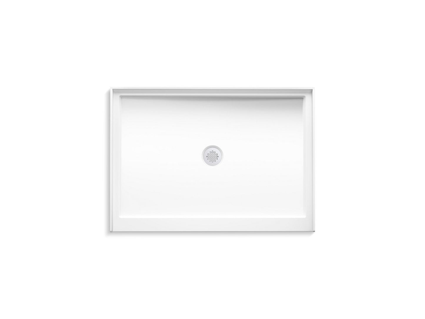 KOHLER Stoneridge™ 48" x 34" alcove shower base, center drain