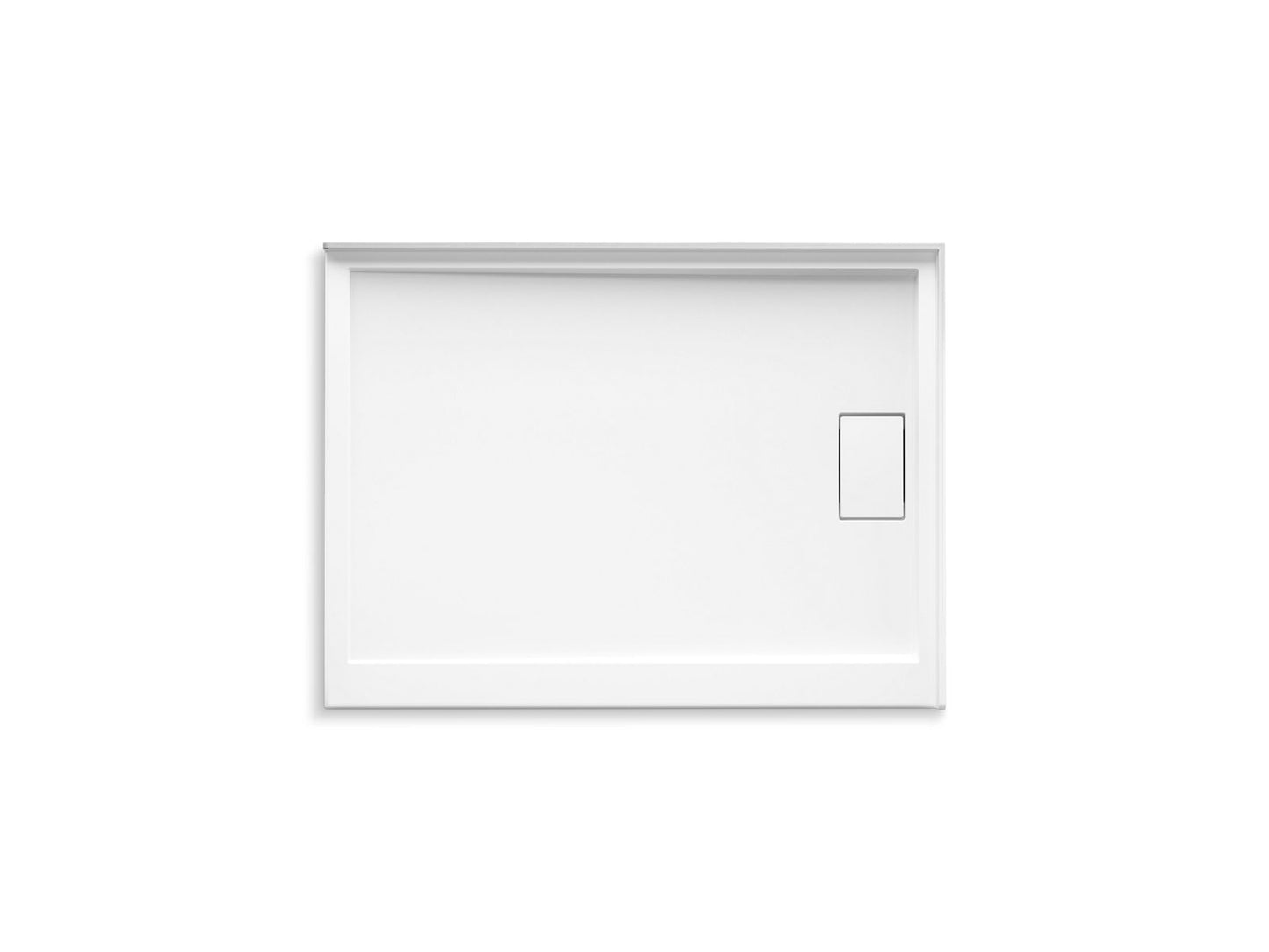 KOHLER Stoneridge™ 48" x 36" corner shower base, right drain