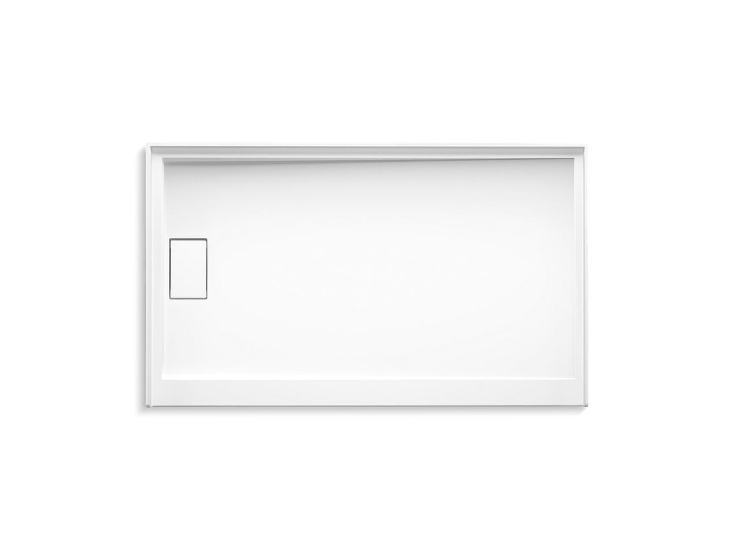 KOHLER Stoneridge™ 60" x 36" alcove shower base, left drain