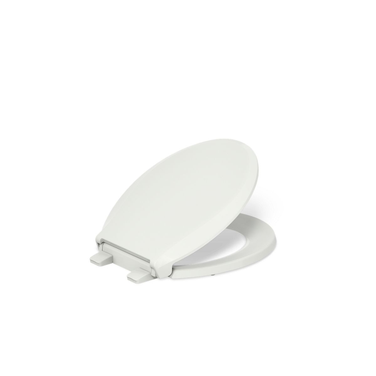 KOHLER K-4639-RL Cachet ReadyLatch Quiet-Close round-front toilet seat