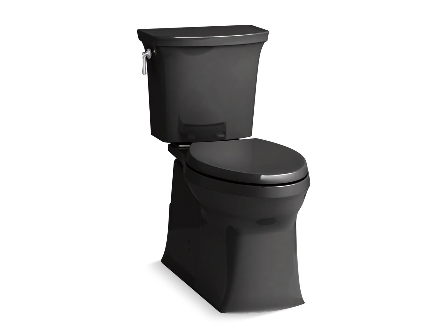 KOHLER K-5709 Corbelle ComForteeight ContinuousClean Two-piece elongated 1.28 gpf chair height toilet with ContinuousClean Technology