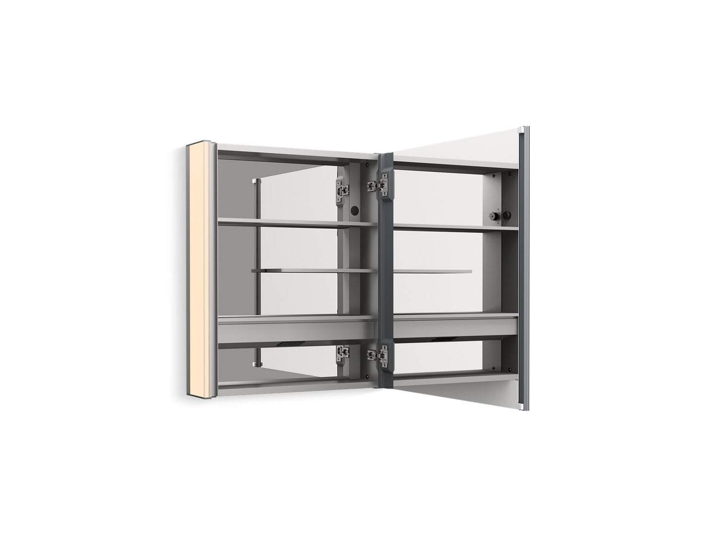 KOHLER K-81145-SLE Maxstow 22" x 24" lighted medicine cabinet
