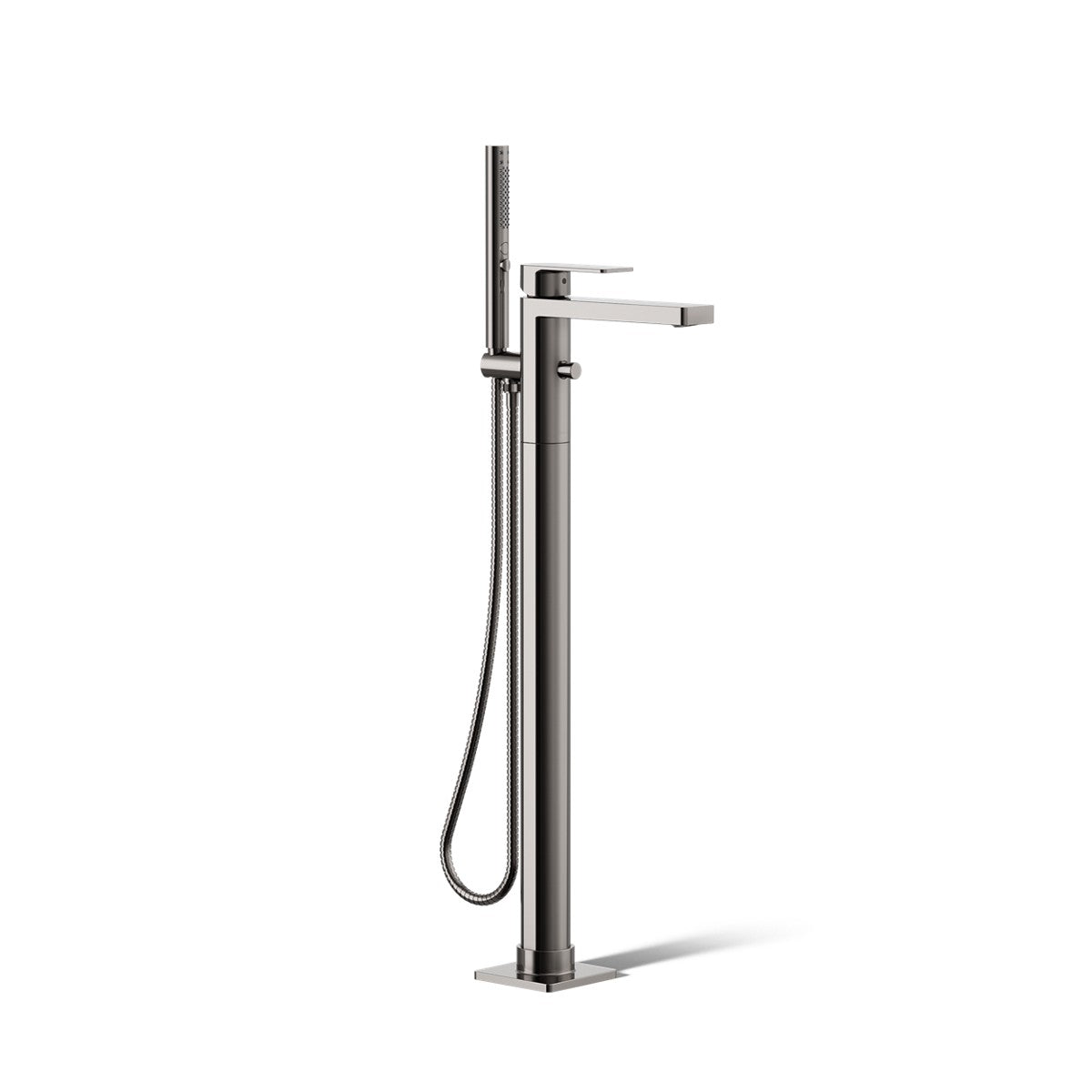 KOHLER K-T23492-4 Parallel Floor-mount bath filler trim with handshower