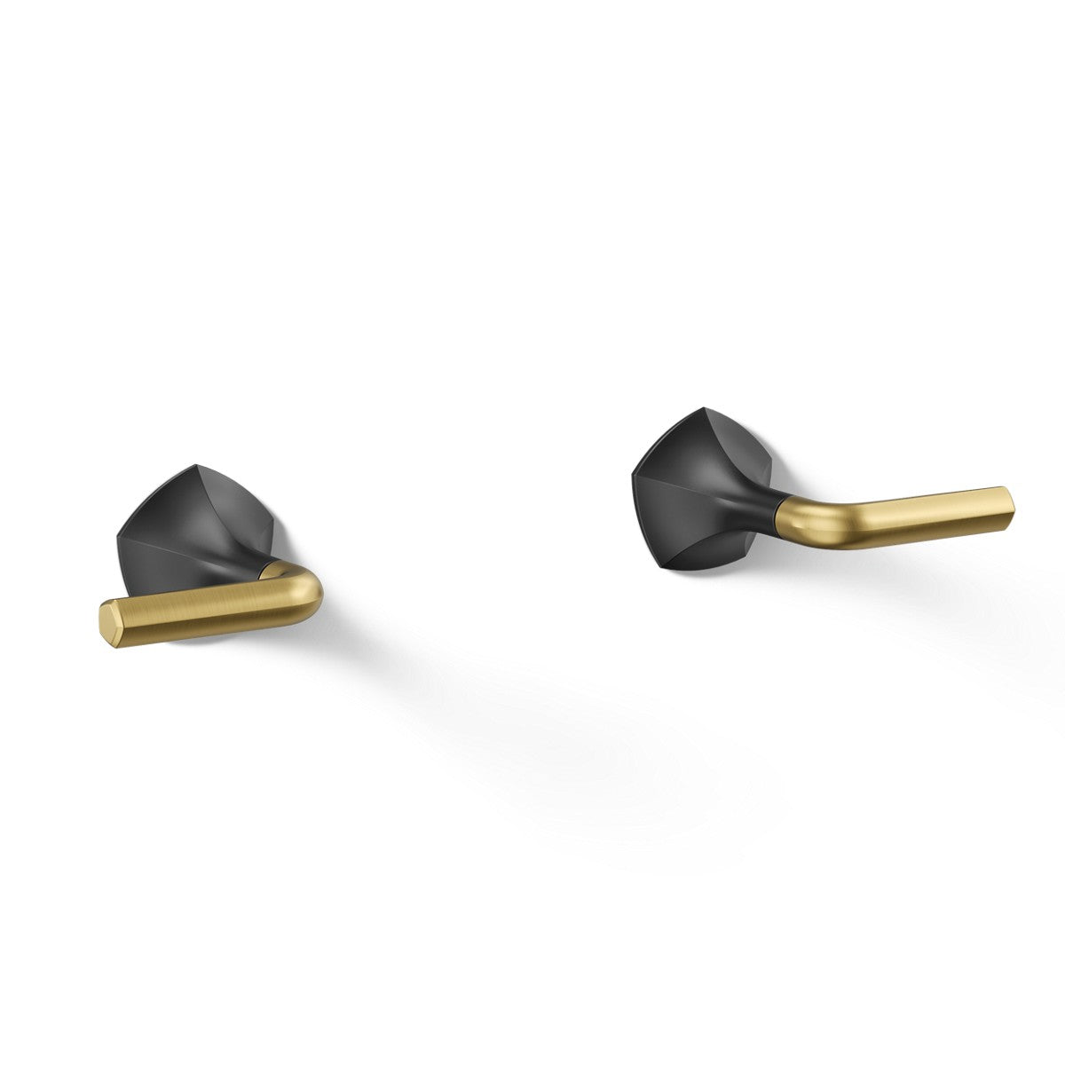 KOHLER K-T27013-4 Occasion Wall-mount bathroom sink faucet Lever handle trim, 1.2 gpm