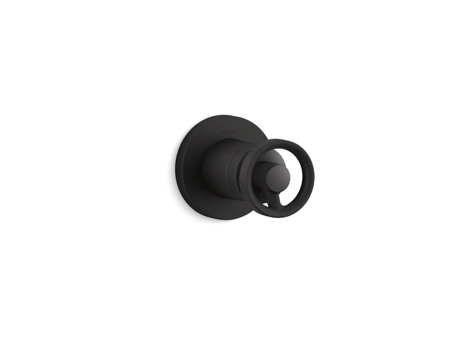 KOHLER Components MasterShower transfer valve trim with Industrial handle