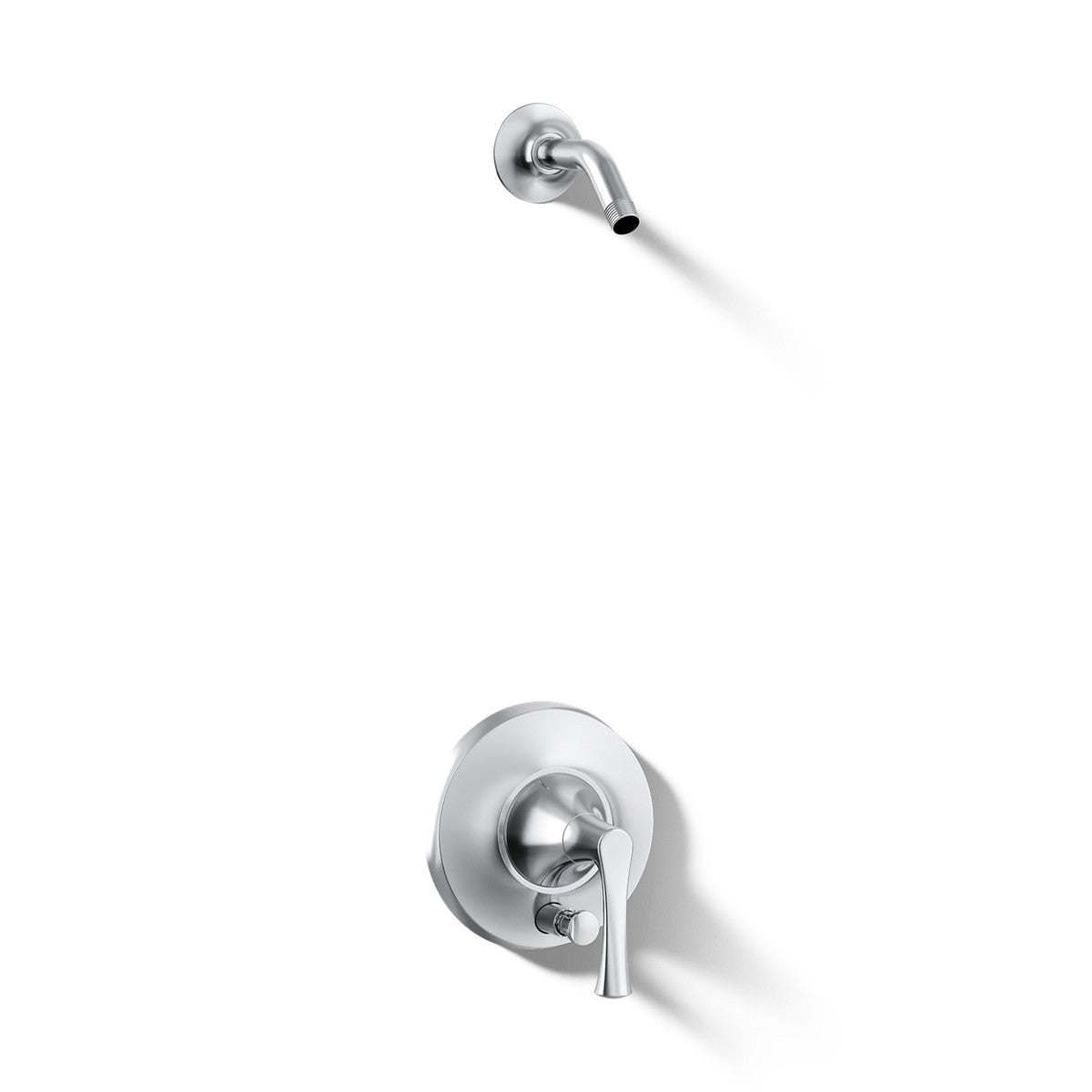 KOHLER K-TLS35943-4 Buckley Rite-Temp shower trim kit with push-button diverter, without showerhead