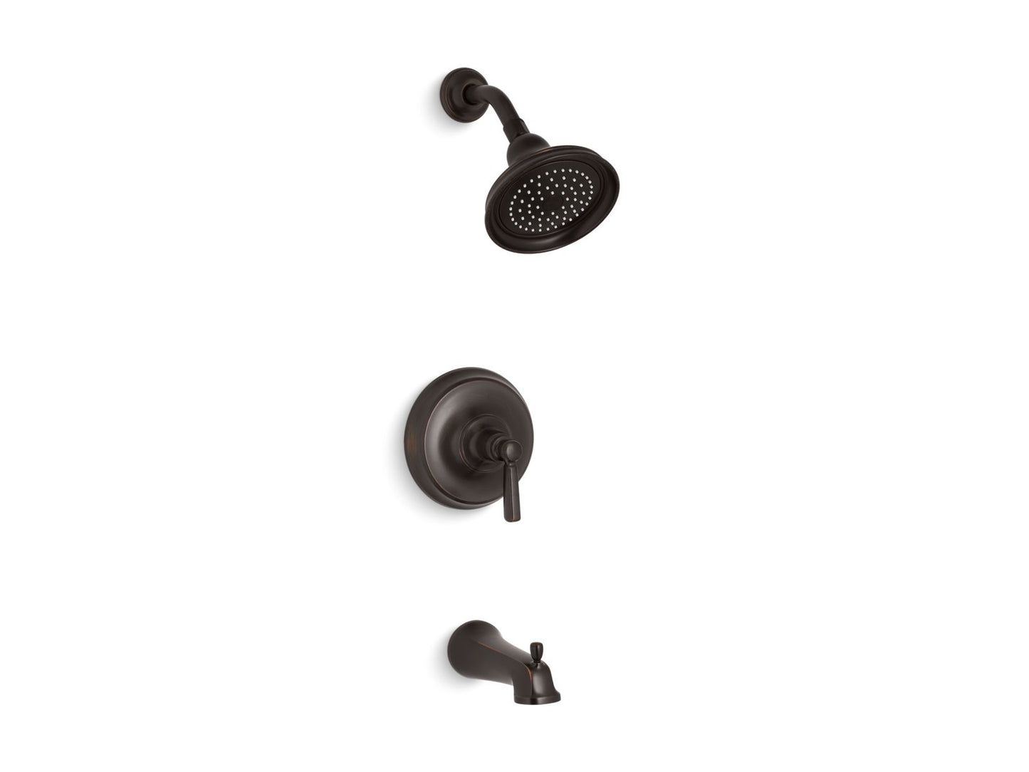 KOHLER K-TS10581-4 Bancroft Rite-Temp bath and shower trim kit, 2.5 gpm, NPT spout
