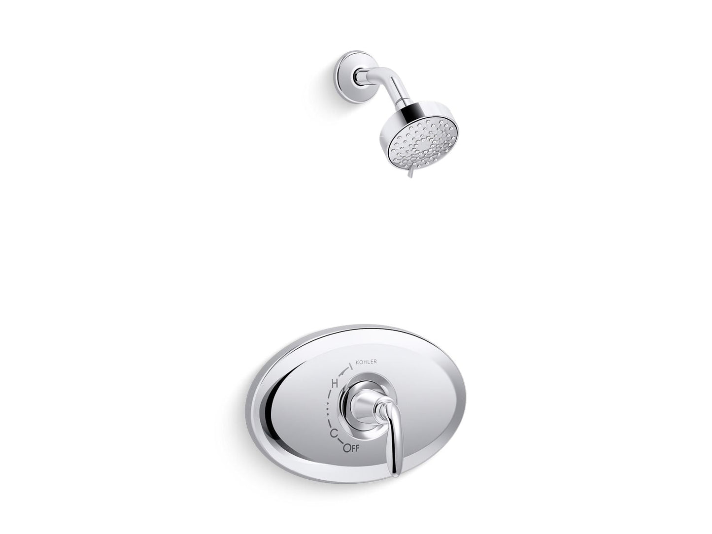 KOHLER K-TS21947-4Y Remodel Rite-Temp shower trim kit, 2.5 gpm