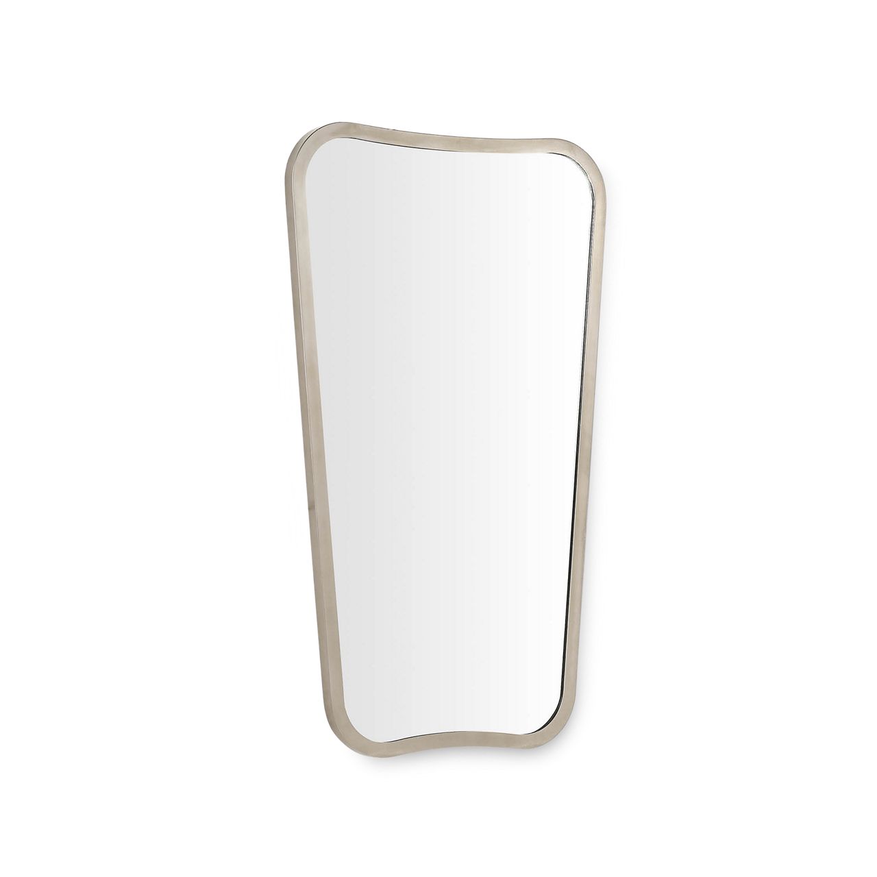 Robern CM2440L69 Contour Metal Mirror, 24" x 40" x 11/16", Brushed Pewter