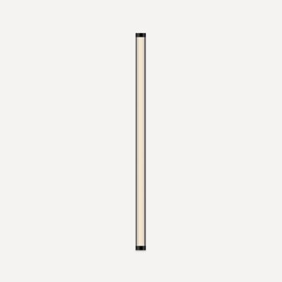 Robern JLA30FKSC3D83 Lighting, Modular, 1-3/8" x 30" x 2", Fluted, Matte Black, Dimmable, Warm White (3000K)