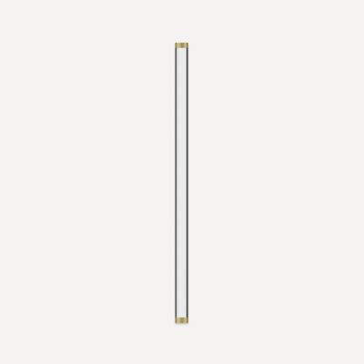 Robern JLA30FKSCVC86K Lighting, Sconce, 1-3/8" x 30" x 2", Fluted, Brass, Tunable White (2700K - 5600K)