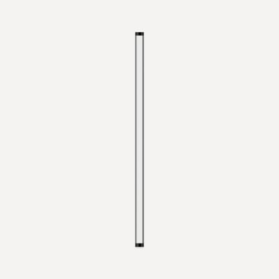 Robern JLA36FKSCVC83K Lighting, Sconce, 1-3/8" x 36" x 2", Fluted, Matte Black, Tunable White (2700K - 5600K)