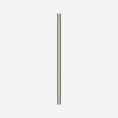 Robern JLA36RKSC3D77 Lighting, Modular, 1-3/8" x 36" x 1-9/16", Round, Polished Nickel, Dimmable, Warm White (3000K)